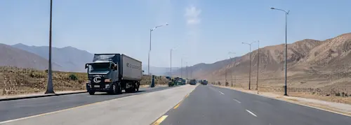 Accesos para transporte pesado